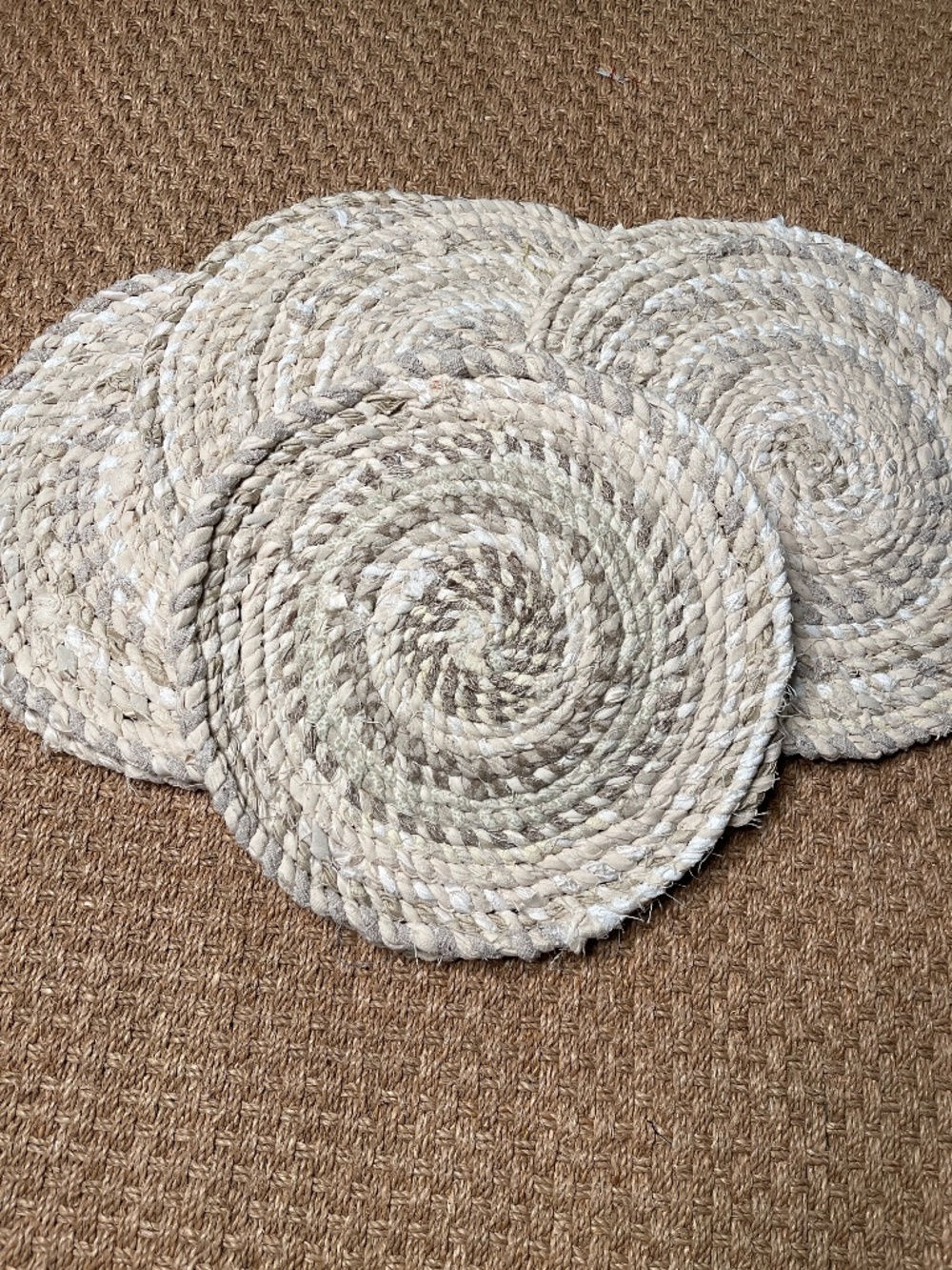 Handmade Woven Placemat 15" Wide Eight Available